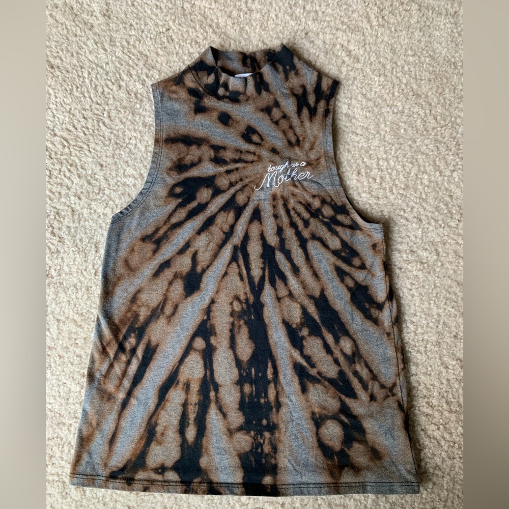 HANDMADE BLEACH TYE TANK TOP
